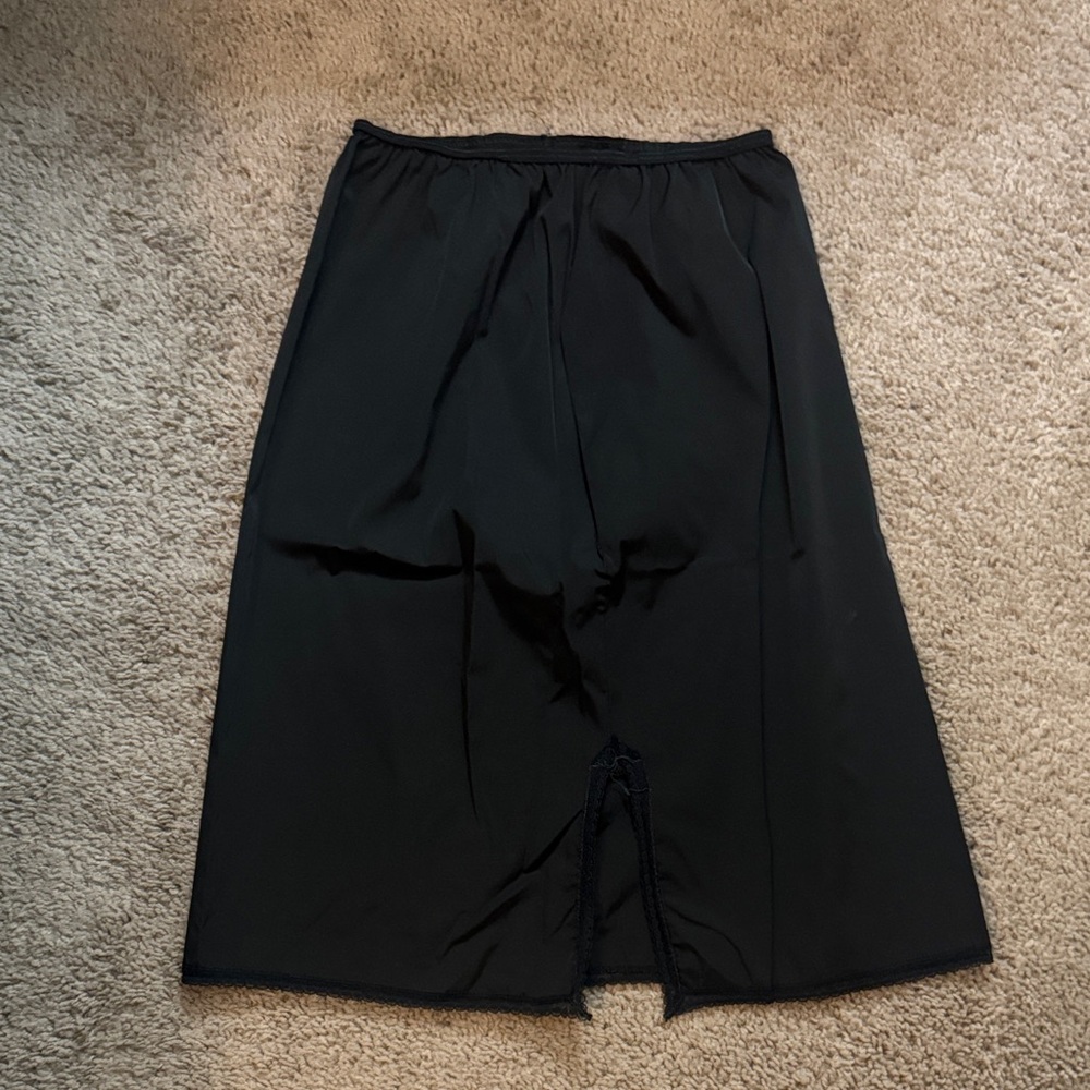Vintage JayMade Elegant Black Women's Slip Sz. S P
